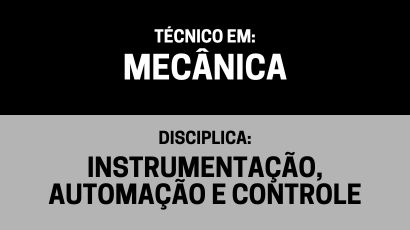 Instrumentação, automação e controle