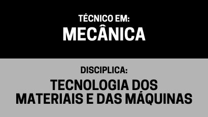 Tecnologia dos Materiais