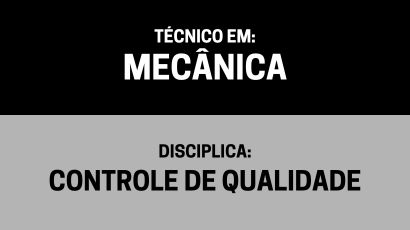 Controle de Qualidade