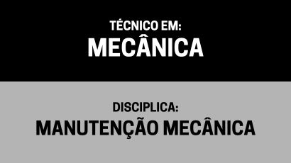 Manutenção Mecânica